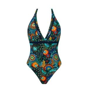 NWT Lise Charmel multicolor small swimsuit European size 38